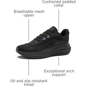 (80-4706) Hi-Tec® Resist Womens Round Closed Toe Work Shoes Sz 6